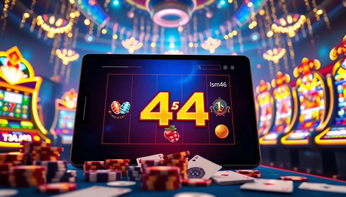 Experience thrilling moments at lsm44's vibrant online casino with exciting slot games and dynamic graphics.