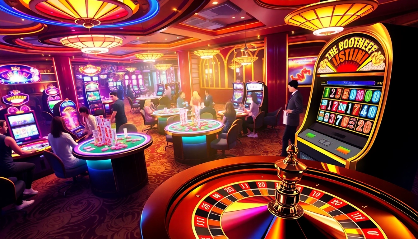 Experience the thrill of gambling at bet88vn.locker with exciting casino tables and vibrant slot machines.